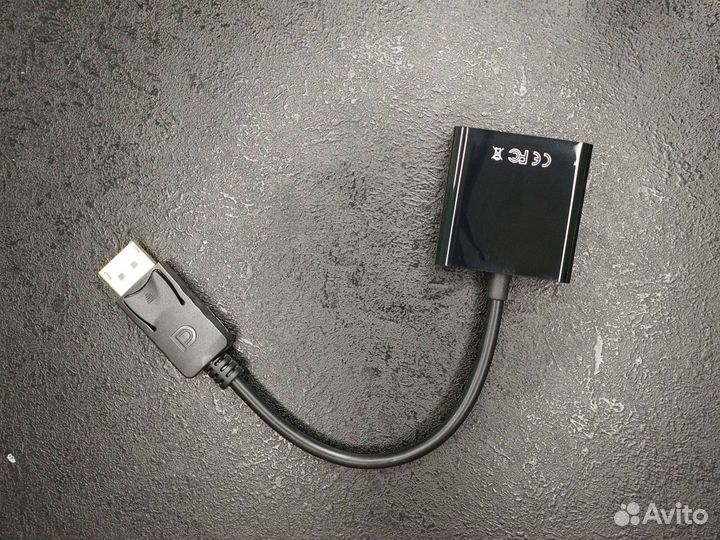 Кабель displayport vga