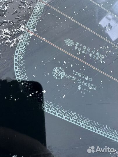 Заднее ветровое стекло LADA Vesta Седан