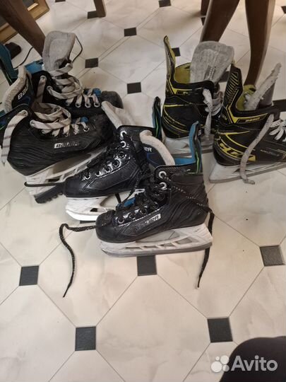 Коньки хоккейные детские