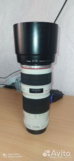 Объектив canon ef 70 200mm f 4L