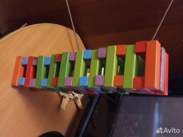 Кубики деревянные