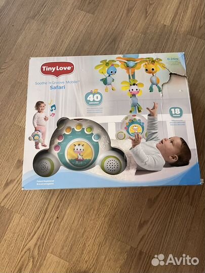 Мобиль на кроватку tiny love сказочный лес