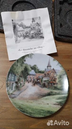 Коллекционные тарелки Limoges из каталога Bradex