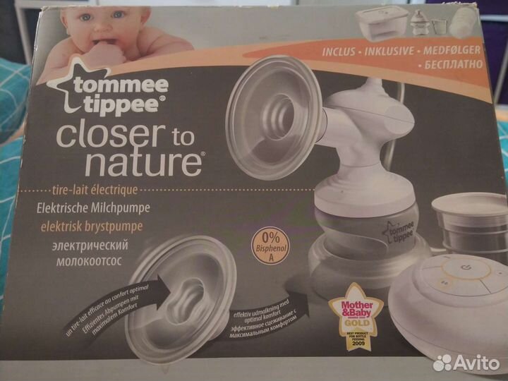 Молокоотсос электрический tommee tippe