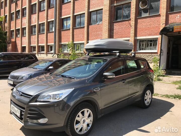 Автобокс Yuago Avatar на Ford Kuga (серый матовый)