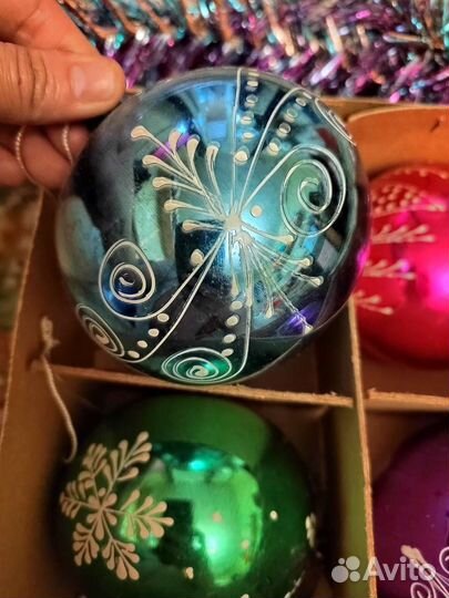 Ёлочные игрушки СССР