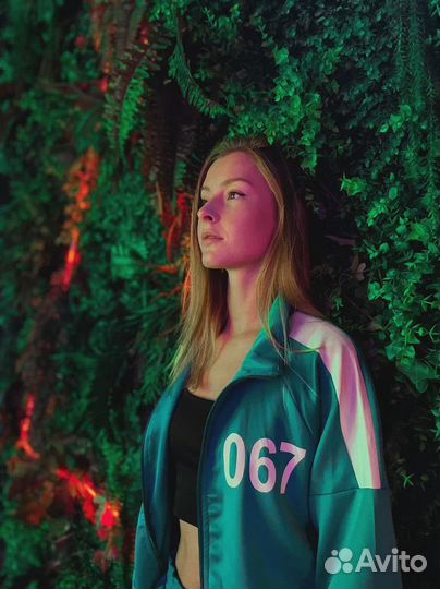 Костюм Игра в кальмара Зеленый