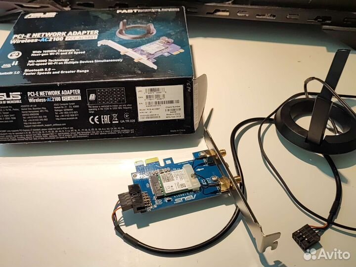 Гигабитный Wi-Fi адаптер Asus AC 2100