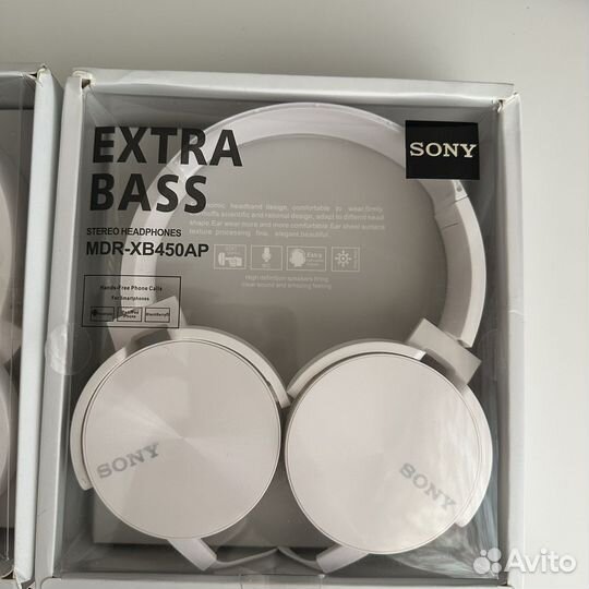 Наушники Sony Extra Bass обьёмный звук
