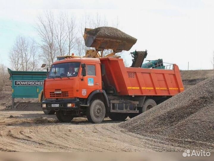 Щебень гранитный