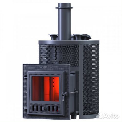 Чугунные печи для бани Avangard Ураган