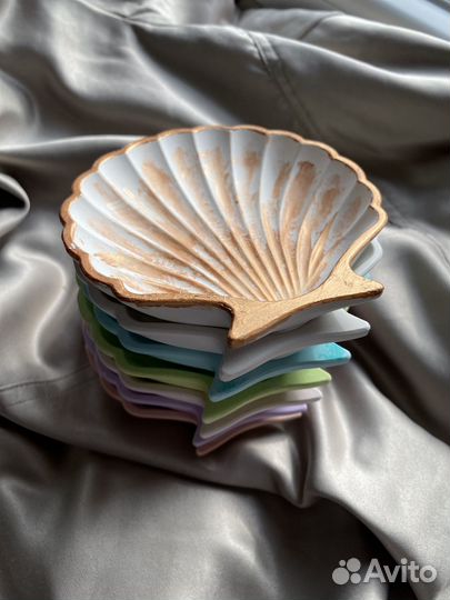 Поднос декоративный из гипса