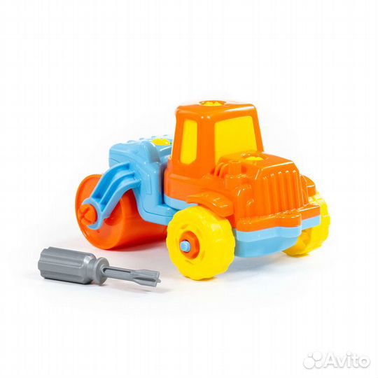Конструктор Дорожный каток Полесье 77776