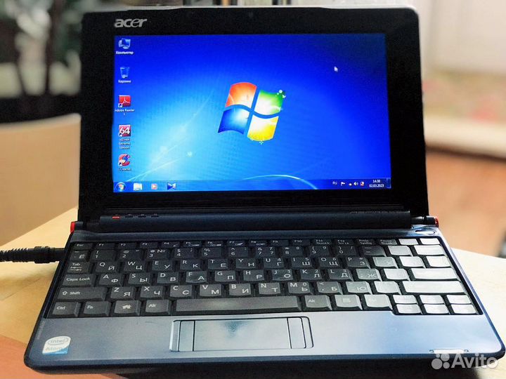 Ноутбук (нетбук) acer aspire one в дорогу