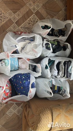 Детская вещи пакетом для мальчика