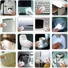 Меламиновые губки -чистка без моющих средств