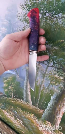 Нож охотничий из порошковой стали