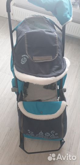 Коляска санки