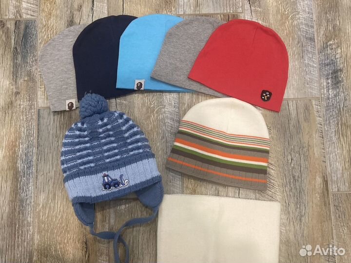 Шапки на мальчика 1-2 года