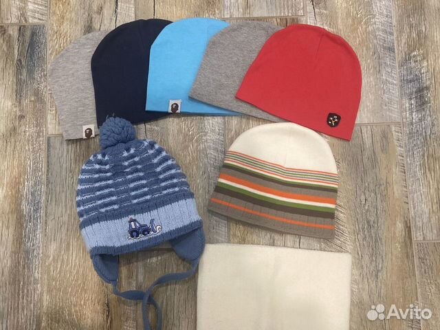 Шапки на мальчика 1-2 года