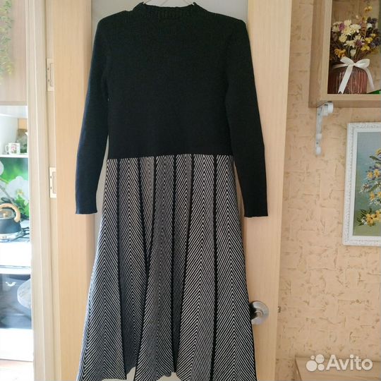 Платье теплое