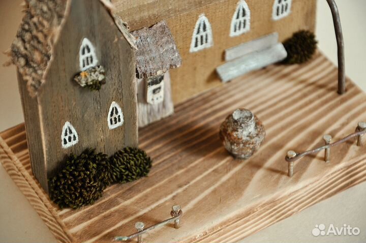 Домик пастора миниатюра