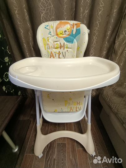 Детский Стульчик Babyton Happy Animals Beige