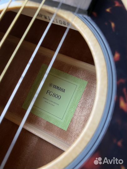 Акустическая гитара yamaha fg800