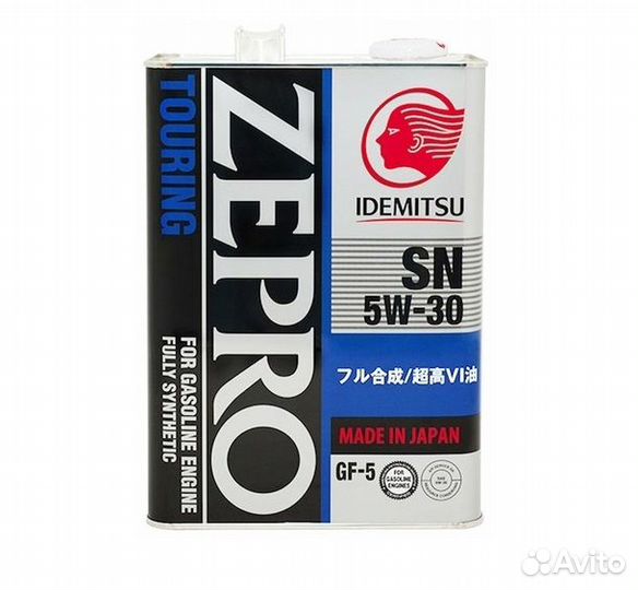 Моторное масло Idemitsu Zepro 5W-30 4L