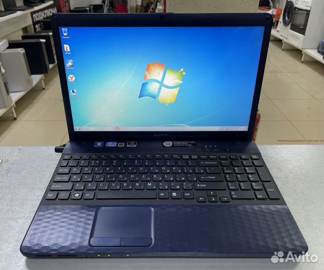 Ноутбук Sony Vaio для учебы/работы/нетреб.игр кб89