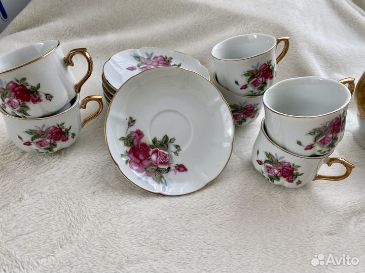 Кофейный сервиз cameo япония 6 персон