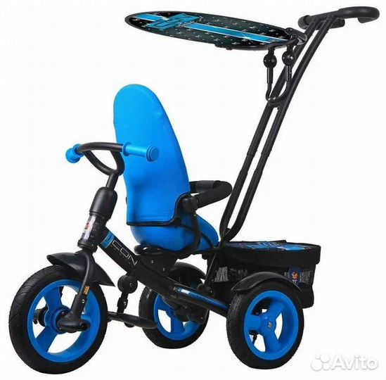 Детский велосипед с ручкой