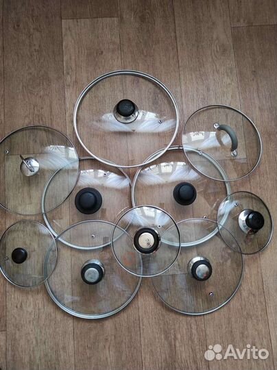 Крышка стеклянная для посуды