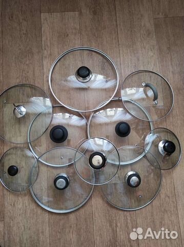 Крышка стеклянная для посуды