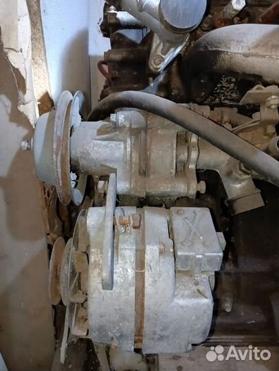 Двигатель с навесным. Москвич 412. пробег 15 т. Км