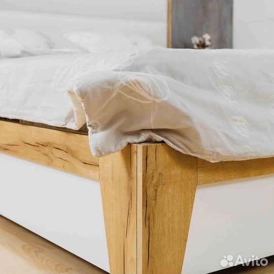 Кровать Айрис 308 Люкс 1400, антрацит/креатель