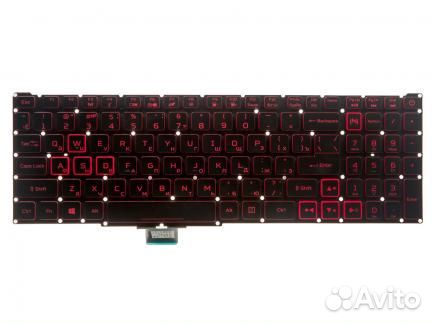 Клавиатура для ноутбука Acer Nitro 5 AN515 54, AN5