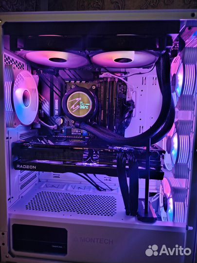 Игровой компьютер ryzen 7 5700X и RX 7900XT