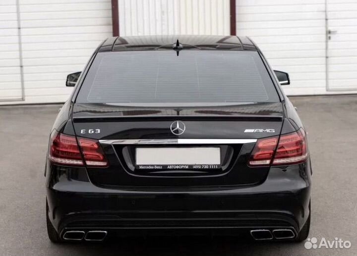 Тёмные стёкла на Mercedes E212