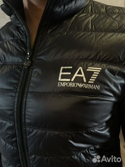 Пуховик мужской emporio armani ea7