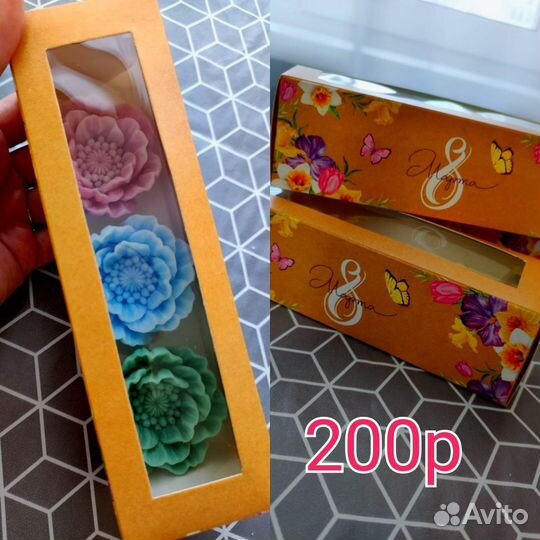 Подарок на 8 марта мыло