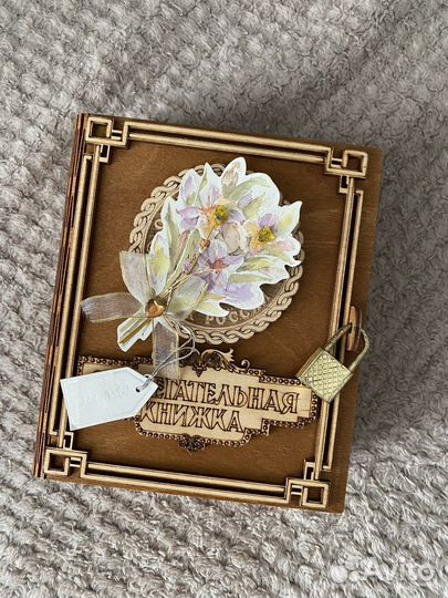 Копилка деревянная