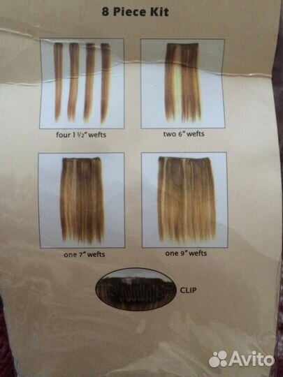 Волосы на трессах