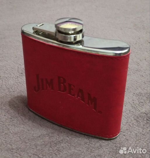 Фляжка для алкоголя, 150 мл, Jim Beam