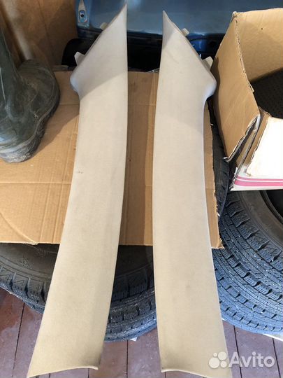 Обшивка стойки салона