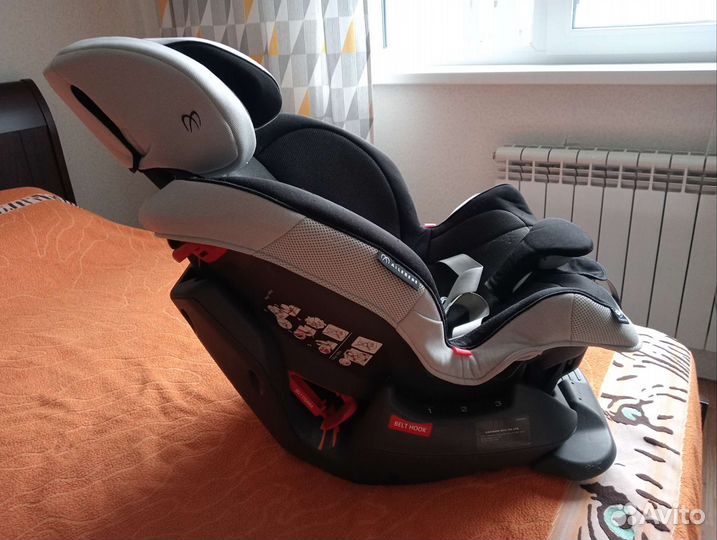 Детское автокресло 9 до 25 кг Carmate swing moon