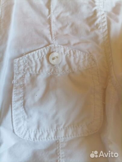 Белая сорочка для мальчика 3-5 лет
