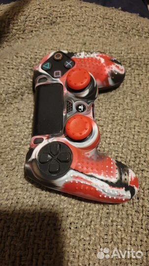 Джойстик для ps4 оригинал+чехол