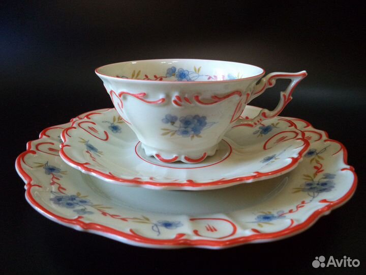 Чайные / кофейные трио фарфор Германия