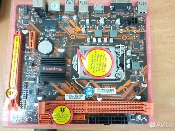 Материнская плата 1155 Еsonic h61 FHL